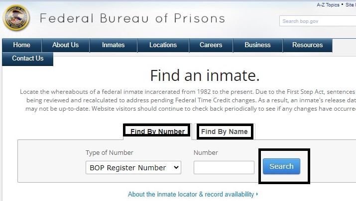 Charleston Federal Inmate Search